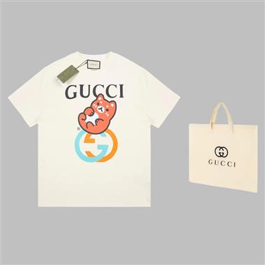 GUCCI  2023夏季新款短袖T恤  歐版尺寸偏大