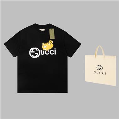 GUCCI  2023夏季新款短袖T恤  歐版尺寸偏大