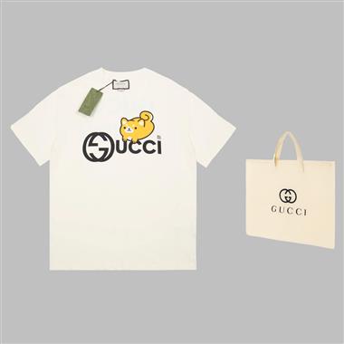 GUCCI  2023夏季新款短袖T恤  歐版尺寸偏大