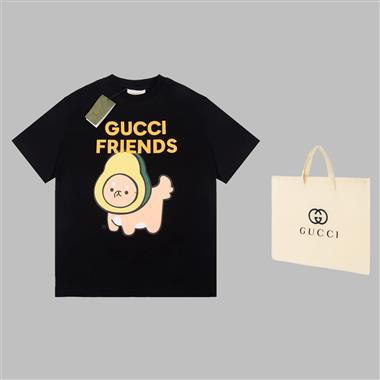 GUCCI  2023夏季新款短袖T恤  歐版尺寸偏大