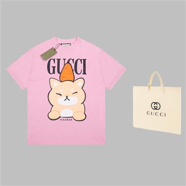 GUCCI  2023夏季新款短袖T恤  歐版尺寸偏大