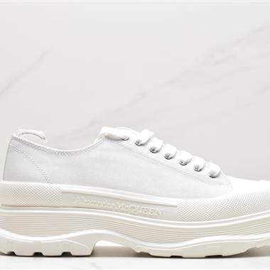 Alexander McQueen sole sneakers 低幫時裝厚底顯高百搭休閑鞋