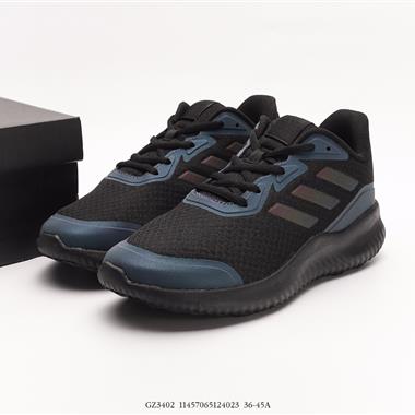 Adidas Alphacomfy 阿爾法舒適系列低幫輕量緩震系列休閑慢跑鞋 