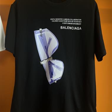 Balenciaga   2023夏季新款短袖T恤  男女同款