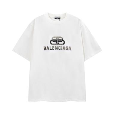 Balenciaga   2023夏季新款短袖T恤  男女同款