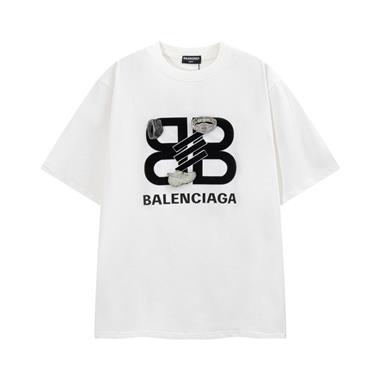 Balenciaga   2023夏季新款短袖T恤  男女同款