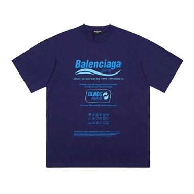 Balenciaga   2023夏季新款短袖T恤  歐版尺寸偏大