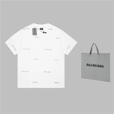 Balenciaga  2023夏季新款短袖T恤  歐版尺寸偏大