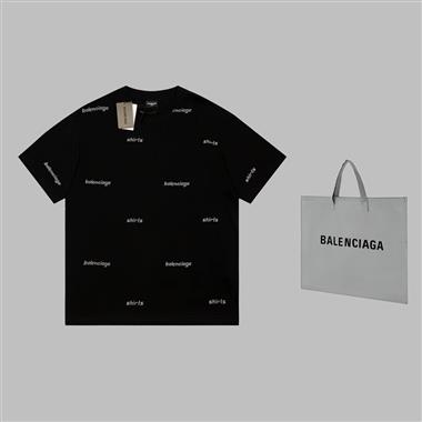 Balenciaga  2023夏季新款短袖T恤  歐版尺寸偏大