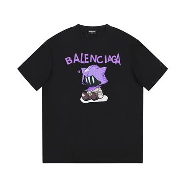 Balenciaga   2023夏季新款短袖T恤  歐版尺寸偏大