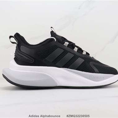 Adidas Alphabounce 厚底減震跑步鞋