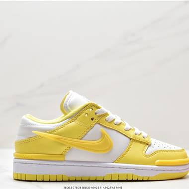 Nike SB Dunk Low Twist"Panda"扣籃加強版系列低幫休閑運動滑板板鞋