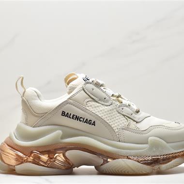 BALENCIAGA  Triple S 三代做舊厚底老爹鞋