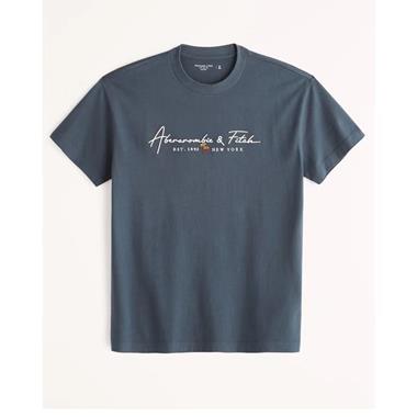 ABERCROMBIE & FITCH 2023夏季新款短袖POLO衫