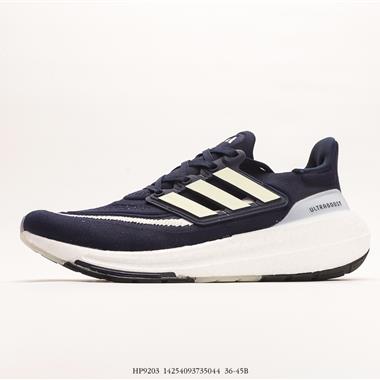 Adidas X_PLRBOOST加厚爆米花針織鞋面休閑運動慢跑鞋