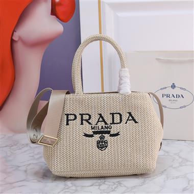 PRADA   2023新款女生時尚休閒包  尺寸：25*19CM