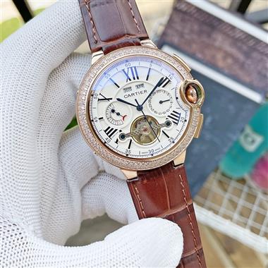 Cartier   2023新款時尚休閒手錶  尺寸：46MM