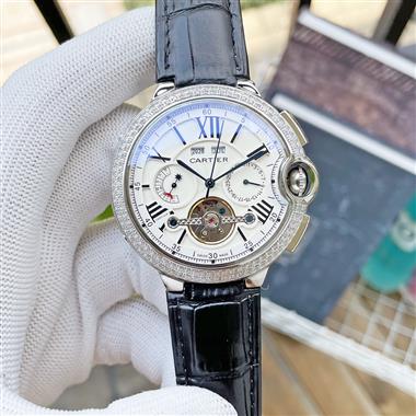 Cartier   2023新款時尚休閒手錶  尺寸：46MM