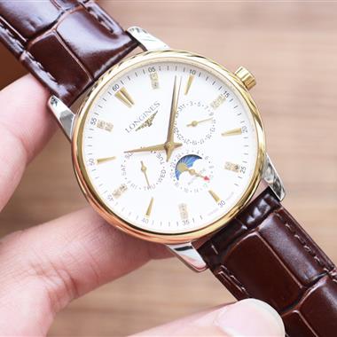 LONGINES    2023新款時尚休閒手錶   尺寸：41MM