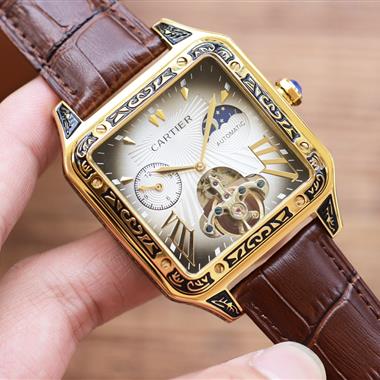 Cartier   2023新款時尚休閒手錶   尺寸：45MM