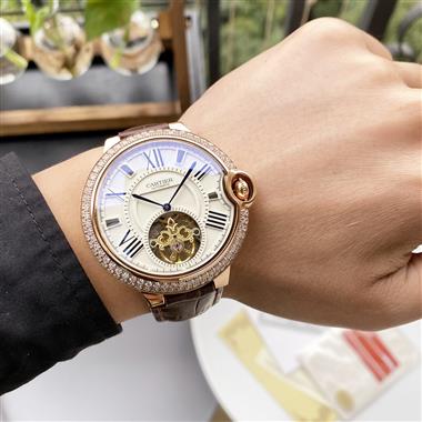 Cartier   2023新款時尚休閒手錶  尺寸：46*13MM