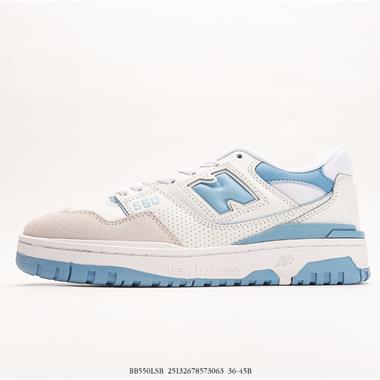 New Balance BB550 皮面中性休閑跑鞋