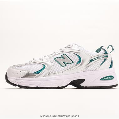 New Balance MR530系列復古老爹風網布跑步休閑運動鞋
