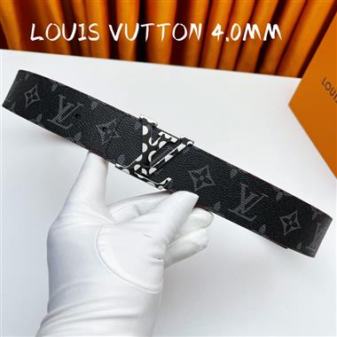 LOUIS VUITTON     2023新款時尚皮帶   4.0CM