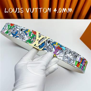 LOUIS VUITTON     2023新款時尚皮帶   4.0CM