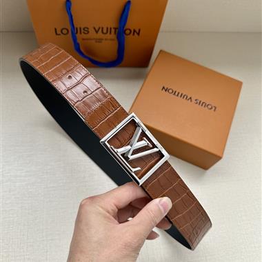 LOUIS VUITTON    2023新款時尚皮帶   4.0CM