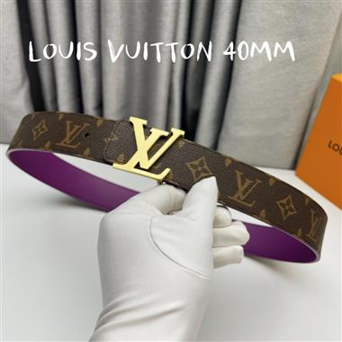 LOUIS VUITTON     2023新款時尚皮帶   4.0CM