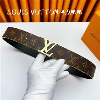 LOUIS VUITTON     2023新款時尚皮帶   4.0CM