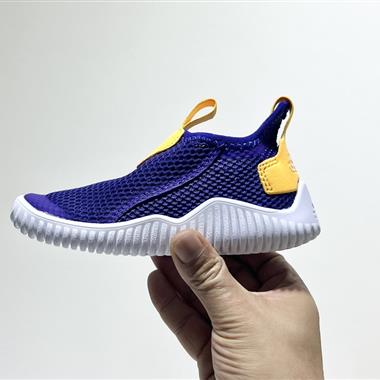 Adidas 海馬3代網面一腳蹬兒童運動鞋