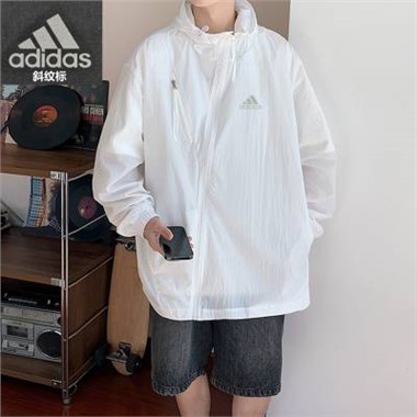Adidas2023新款07574阿迪防曬衣-1321_白色