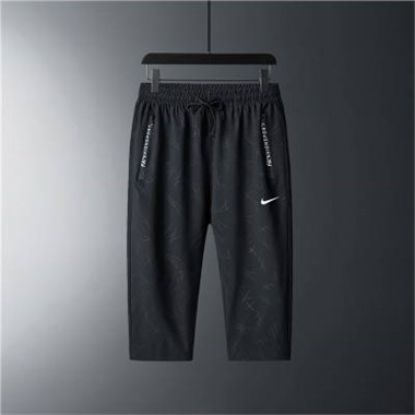 Nike2023新款387103耐克七分褲-949_黑色