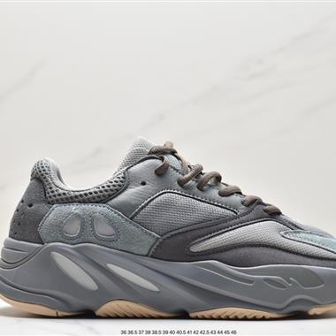 Kanye West x Adidas Yeezy 700 Runner V1"Inertia"爆米花中底增高姥爺風百搭休閑運動復古慢跑鞋