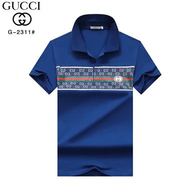 GUCCI   2023夏季新款短袖POLO衫