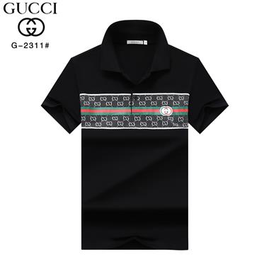 GUCCI   2023夏季新款短袖POLO衫