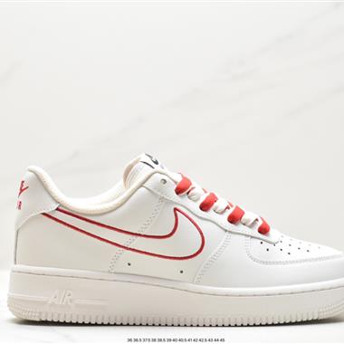 Nike Air Force 1'07 LV8"First Use Red"空軍一號經典低幫百搭休閑運動板鞋
