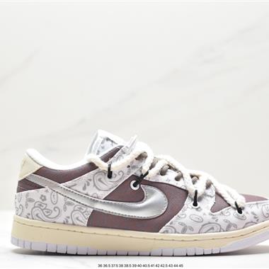 Nike SB Dunk Low」Green/Beige「綁繩解構風 系列低幫休閑運動滑板板鞋