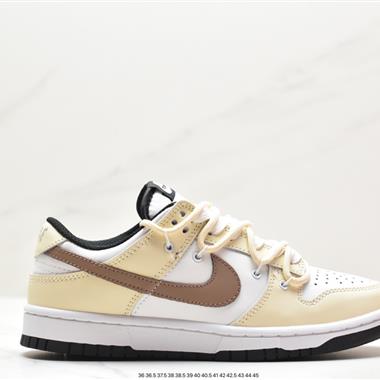 Nike SB Dunk Low」Green/Beige「綁繩解構風 系列低幫休閑運動滑板板鞋