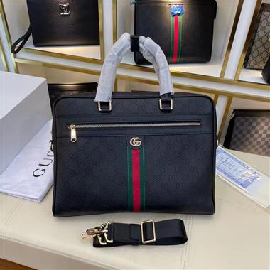 GUCCI  2023新款男生時尚休閒包 尺寸36*27*7CM