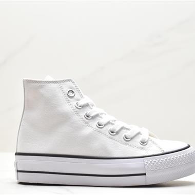 CONVERSE All Star Lift時尚厚底高幫帆布鞋