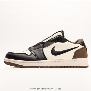 Nike Air Jordan 1 Low Pet 喬丹籃球鞋解構風網面透氣系列