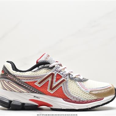 New Balance 860V2系列低幫經典復古老爹風休閑運動慢跑鞋