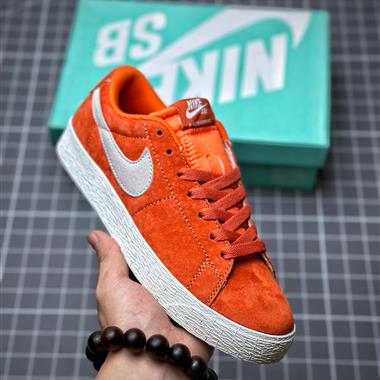 Nike SB Blazer Canvas Low Premium"Orange/White"