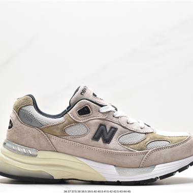 New Balance M992系列 休閑運動搭百老爹步跑鞋 