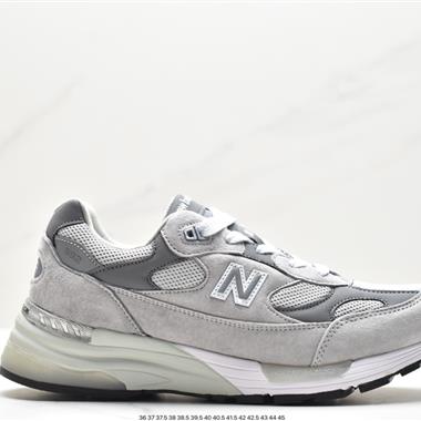 New Balance M992系列 休閑運動搭百老爹步跑鞋 