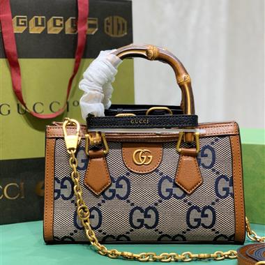 GUCCI   2023新款女生時尚休閒包 尺寸：27*15.5*11CM