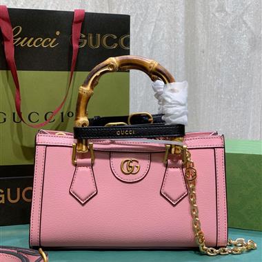 GUCCI   2023新款女生時尚休閒包 尺寸：27*15.5*11CM